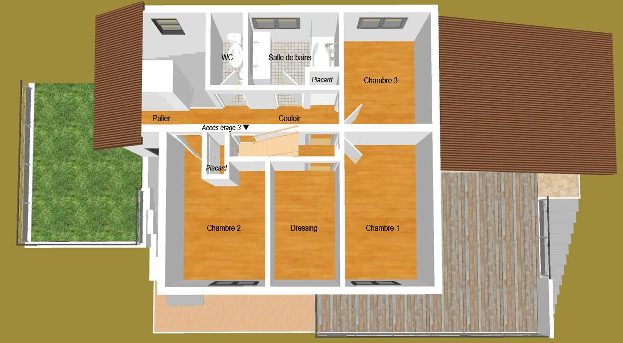 Plan Etage 2